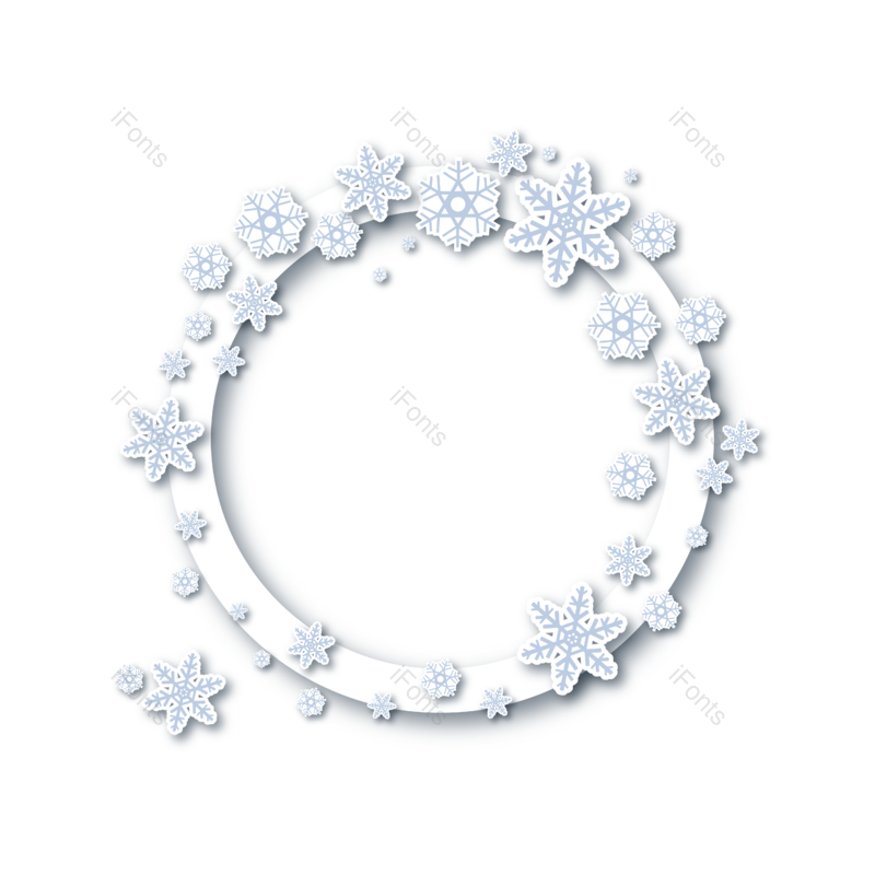 边框图片,清新元素,立体PNG,白色免抠素材